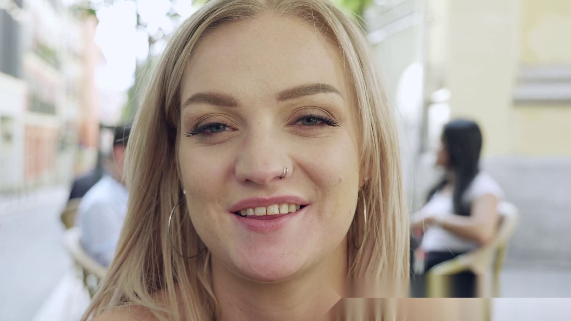 Premium Slut's First CUM Swallow